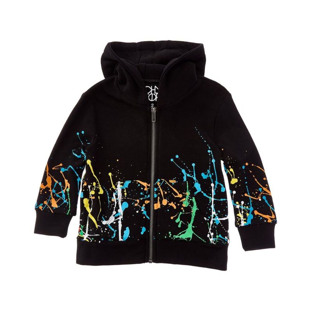 Chaser Boys  Cozy Knit Hoodie, Black